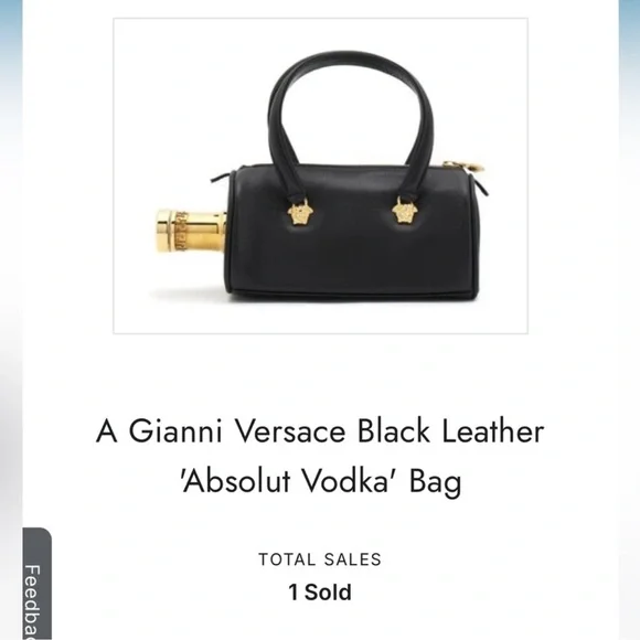 Versace Black and Gold Purse NIB Limited Edition - Picture 2 of 4